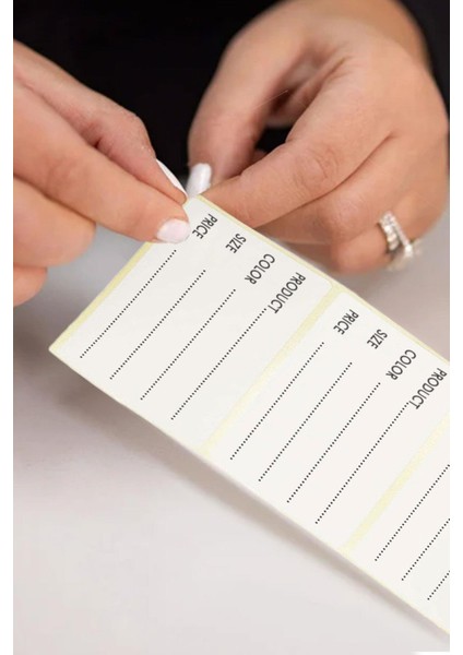 200’LÜ Kendinden Yapışkanlı Depo, Koli ve Raf Not Etiketi fırsatları