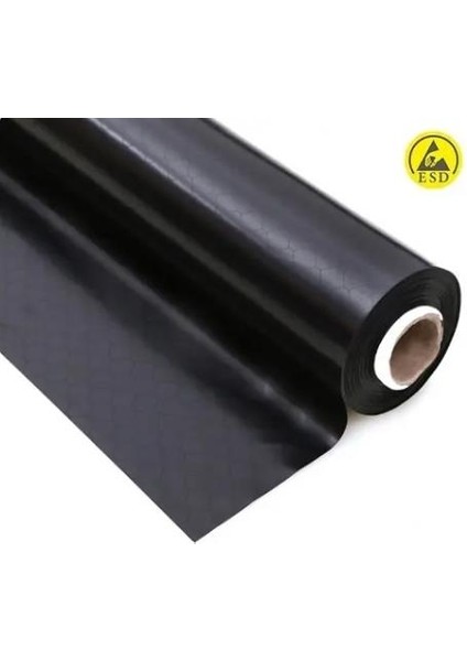 Antistatik Esd Iletken Siyah Pvc Perde IZ-W176