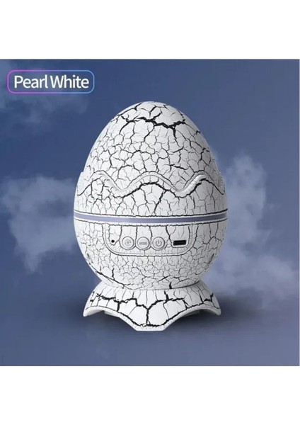 Dinazor Yumurta Galaksi Işık Projektörü Kumandalı Gece Lambalı Yıldızlı Atmosfer Bluetooth Hoparlör indirimleri