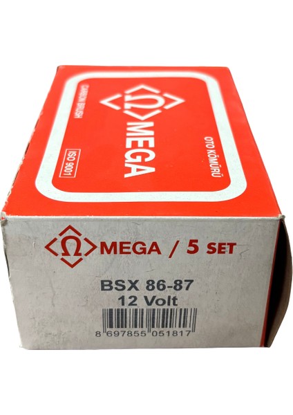 Bsx 86-87 Marş Kömürü Mako Tipi 5 Adet Fiyatı