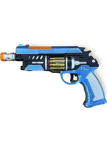 Berattoys Pilli Tabanca Işıklı Sesli Tabanca Titreşimli Tabanca Oyuncak Tabanca