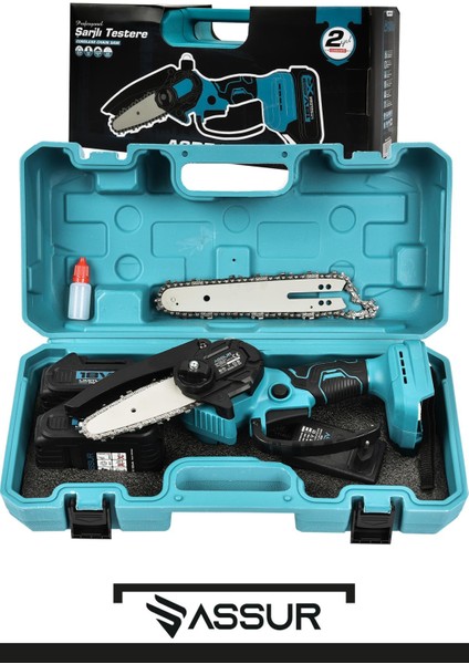 18V Çift Akülü Ağaç Odun Dal Budama Testere fiyatları