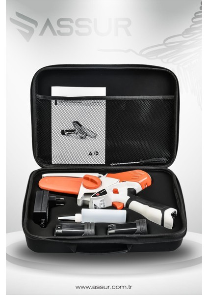 18V Çift Akülü Bıçkı Testere Dal Budama Makinesi Çantalı modelleri