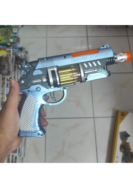 Berattoys Pilli Tabanca Işıklı Sesli Tabanca Titreşimli Tabanca Oyuncak Tabanca fiyatları