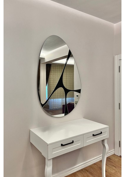 Asimetrik Desenli Şık Ayna fiyatları