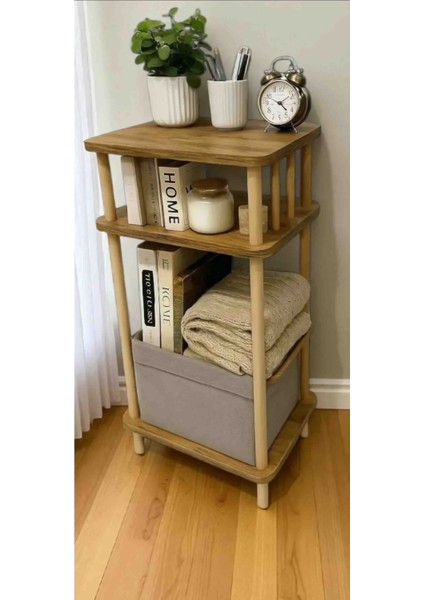 Dressuar Çam Desenli Dresuar - Raflı- Ahşap- Demonte 30X40X78 cm Aksesuarlar Dahil Değildir. modelleri