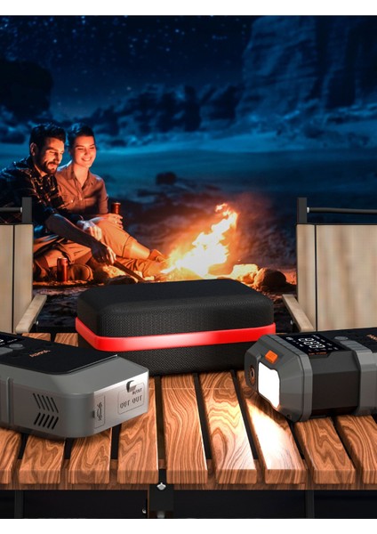 A7711 Jump Starter | Akü Takviye Cihazı | 4'ü 1 Arada Powerbank | Hava Kompresörü | LCD Ekran fiyatları