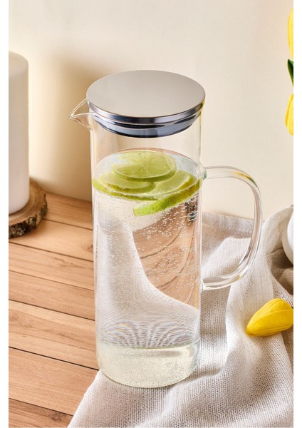 Izmir 1200 ml Borosilikat Cam Buzdolabı Sürahisi indirimleri