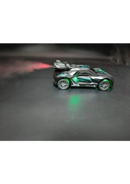 Neon Renkli Uzaktan Kumandalı Şarjlı Duman Atan Farları Yanabilen Oyuncak Araba 1:20 Boyut fiyatları