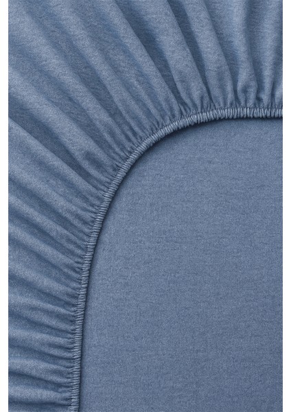 Tek Kişilik Nevresim Takımı Indigo Mavi eco cotton fiyatları