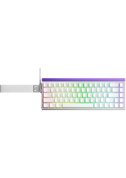 HERO 68 He Manyetik Klavye Rapid Trigger Black King Switch 8000Hz Rgb Neon Tkl Hot Swap Oyuncu Klavyesi Beyaz modelleri