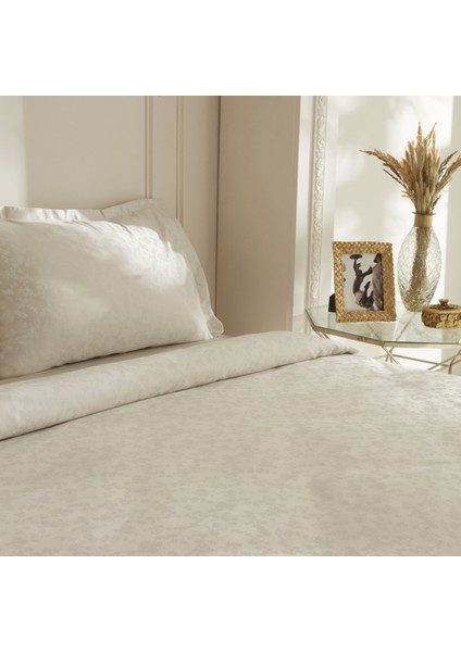 Venessa Çift Kişilik Nevresim Takımı Ekru