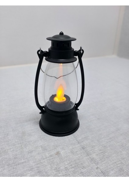 Frefly Store Dekoratif Ledli ve Pilli Gazlambası Retro 6.7X13 Boyutlu