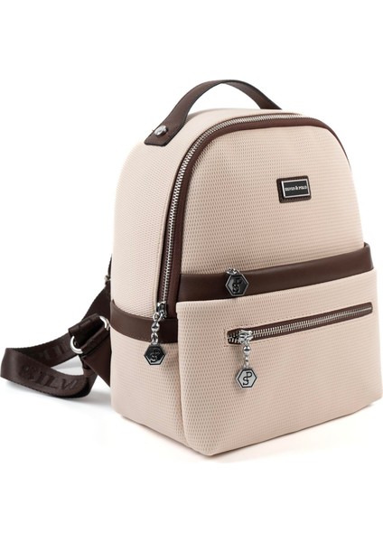 Bej - Kahve SP1061 Kadın Sırt Çantası fiyatları
