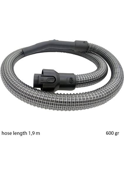 Homend Uyumlu Hurriclean Multi Siklon 1231 H Süpürge Çelik Telli Hortumu modelleri