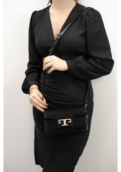 Siyah SP1170 Kadın Çapraz Çanta