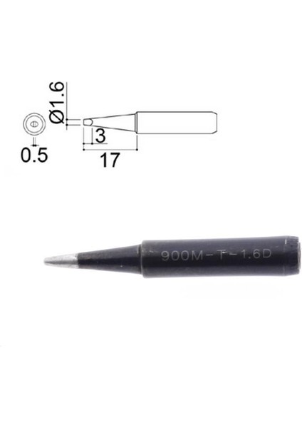 Havya Ucu (Siyah) 900M-T-1.6D