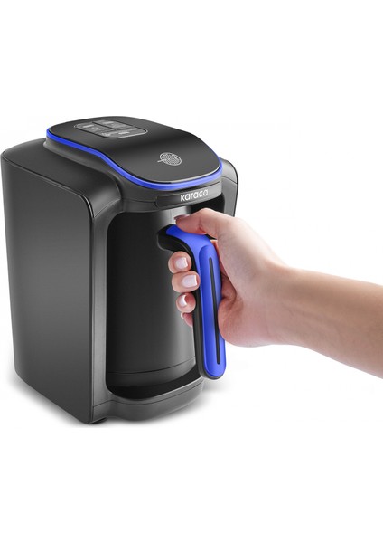 Hatır Neo-S Sütlü Türk Kahve Makinesi 5 Fincan Kapasiteli Azure Blue indirimleri