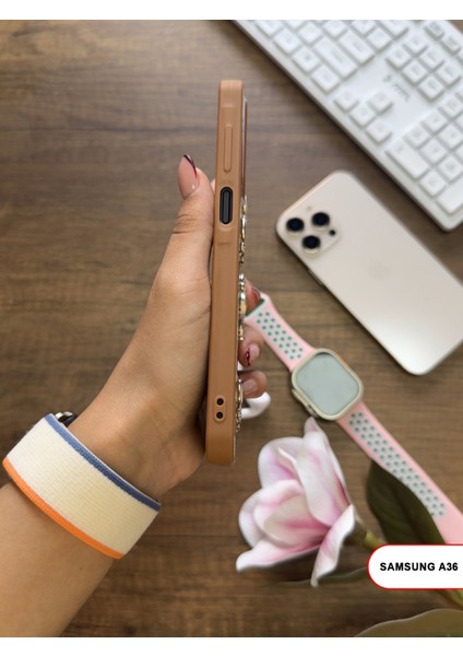 Samsung Galaxy A36 Uyumlu Kelebekli Taşlı Simli Kalpli Wish Silikon Telefon Kılıfı modelleri