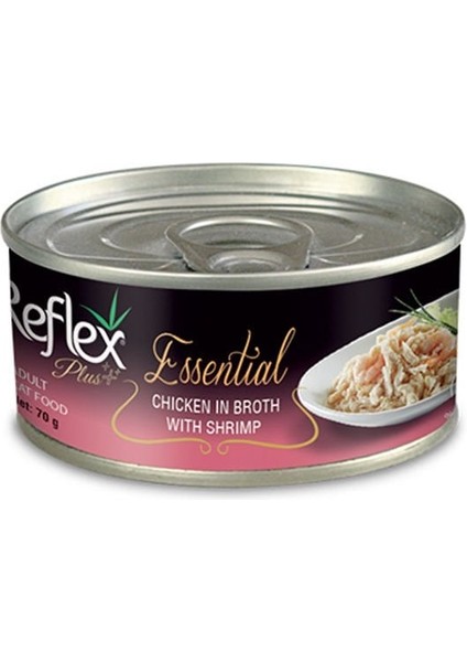 Refle x Plus Essential Tavuklu ve Karidesli 70 gr Kedi Konservesi