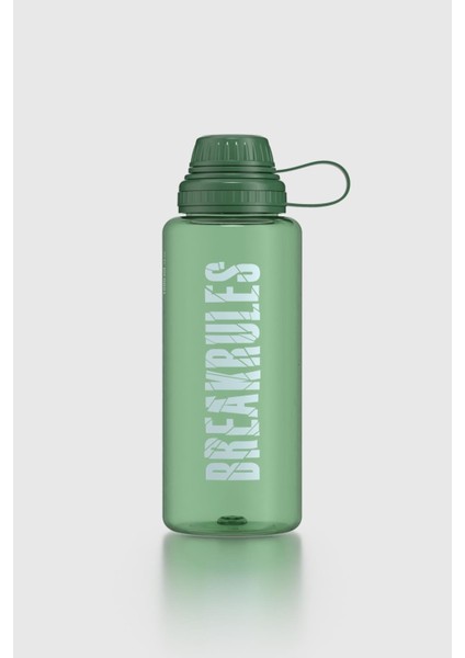 Ege Yazı Desenli 1000 ml Tritan Matara 912141 Yeşil