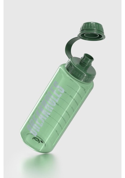 Ege Yazı Desenli 1000 ml Tritan Matara 912141 Yeşil modelleri