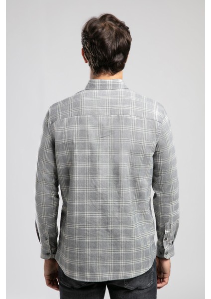 Mexi Erkek Dokuma Gömlek Gri fiyatları