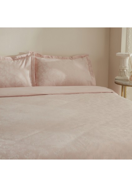 Viole Çift Kişilik Nevresim Takımı Pudra indirimleri