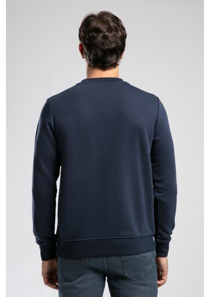 Frose Erkek O Yaka Sweatshirt Lacivert modelleri