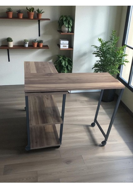 Çok Amaçlı 360° Dönebilen Koltuk ve Ofis Sehpası - Tekerlekli Laptop Masası - 360° Yan Sehpa fiyatları