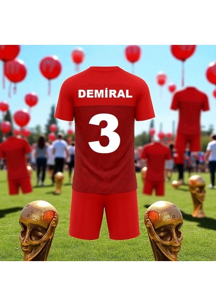Türkiye Merih Demiral 2026/28 Milli Takım Forma T-Shirt Özel Tasarım Yeni Sezon