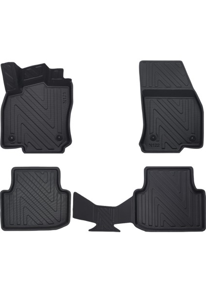 Skoda Kodiaq 2016-2023 4d Havuzlu Paspas Takımı