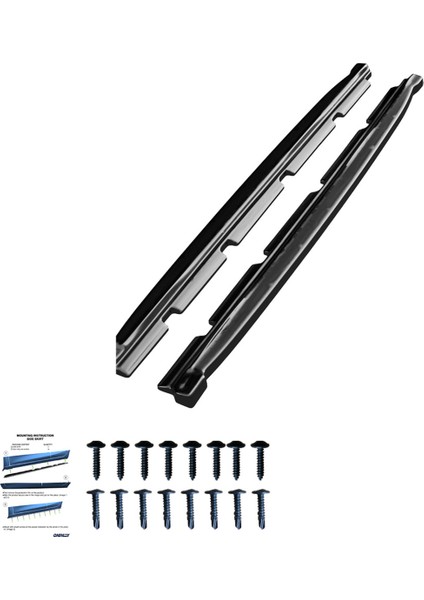 🔥 Cupra Ateca Mk1 2018 Marşpiyel Altı Lip (2 Parça) – Dinamik & Şık Tasarım