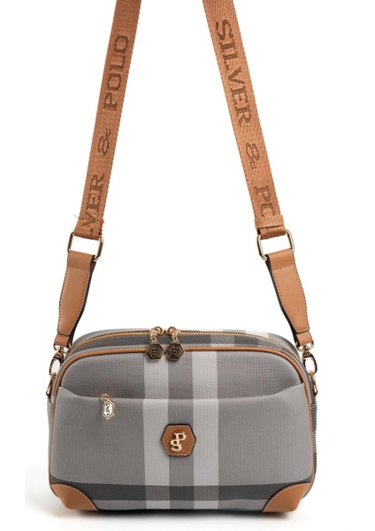 Gri - A.taba SP1094 Kadın Çapraz Çanta