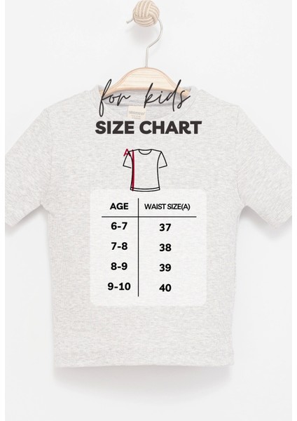 Kız Çocuk 3'lü Set Kısa Kollu Kaşkorse T-Shirt -Çocuk Giyim fırsatları