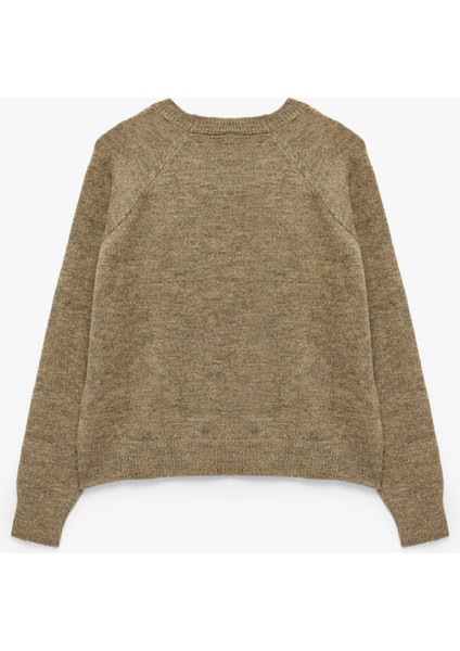 Uzun Kollu Bisiklet Yaka Basic Triko Kazak fiyatları