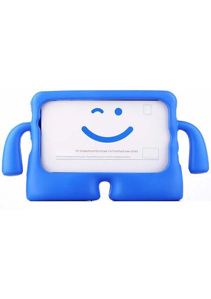 Galaxy Tab A8 10.5 SM-X200 (2021) Uyumlu Ecrz Ibuy Standlı Tablet Kılıf-Mavi