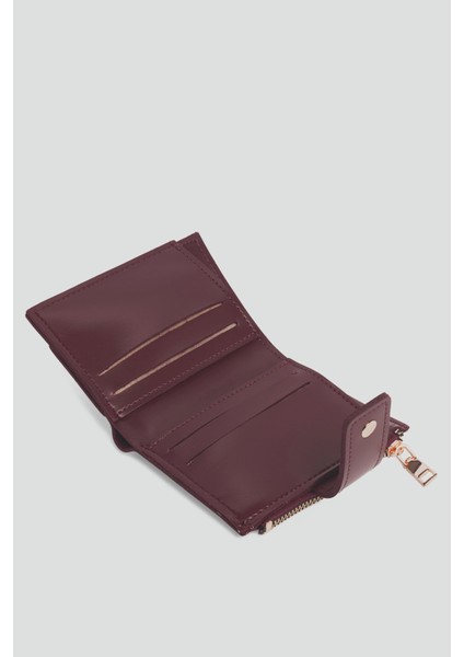 Payer Çıtçıtlı Kadın Cüzdan Bordo fırsatları
