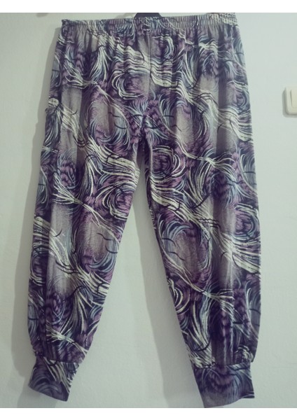 Turlu Viskon Penye Şalvar Pantolon , Paçası Manşetli Sosyete Şalvar %100 Pamuk 36-44 Beden modelleri