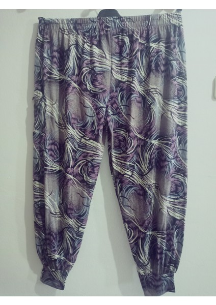 Turlu Viskon Penye Şalvar Pantolon , Paçası Manşetli Sosyete Şalvar %100 Pamuk 36-44 Beden fırsatları