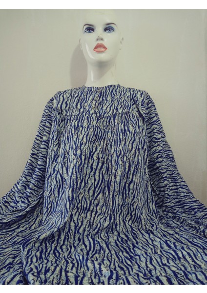 Robadan Uzun Kollu %100 Viskon Basma Çiçekli Anne Elbise, Namaz Elbisesi modelleri