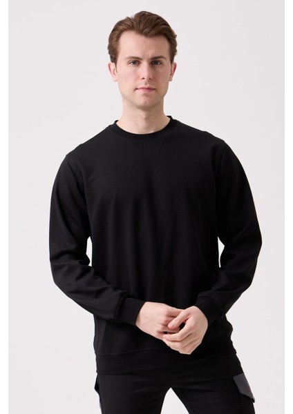 Sanfords O Yaka Sweatshırt – Erkek Basic Sweatshirt