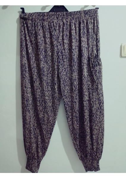 Turlu Viskon Penye Şalvar Pantolon , Paçası Manşetli Sosyete Şalvar %100 Pamuk 36-44 Beden modelleri