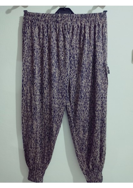 Turlu Viskon Penye Şalvar Pantolon , Paçası Manşetli Sosyete Şalvar %100 Pamuk 36-44 Beden fırsatları