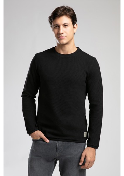 Ben Erkek O Yaka Sweatshirt Siyah fiyatları