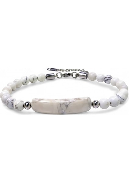 Havlit Doğaltaş Çelik Halat Ve Çelik Klipsli Bileklik 31832B19D1