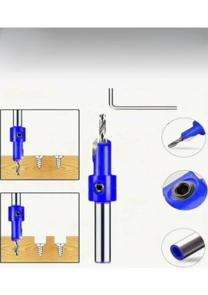 Ahşap Havşa Matkap Ucu 3 mm modelleri