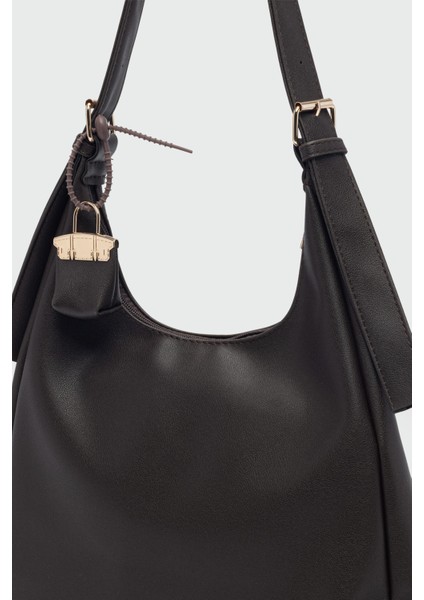 Guts Charmlı Salaş Omuz Çantası Kahve fiyatları