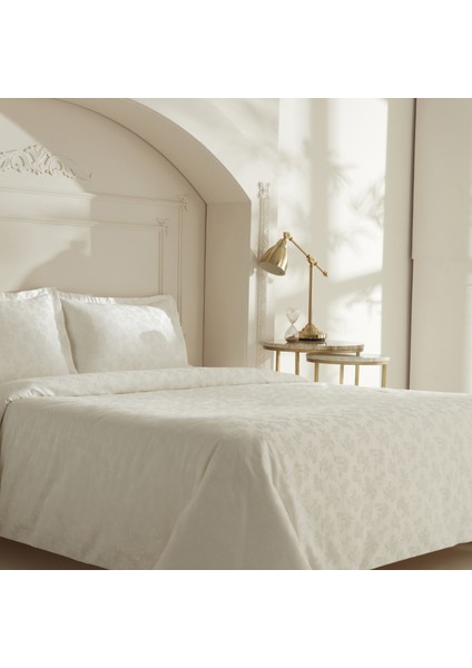 Viole Çift Kişilik Nevresim Takımı Beyaz fiyatları