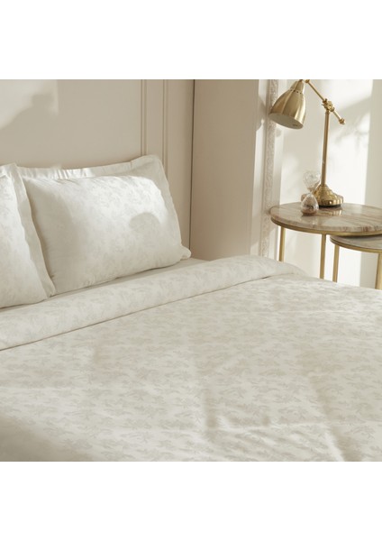 Viole Çift Kişilik Nevresim Takımı Beyaz modelleri